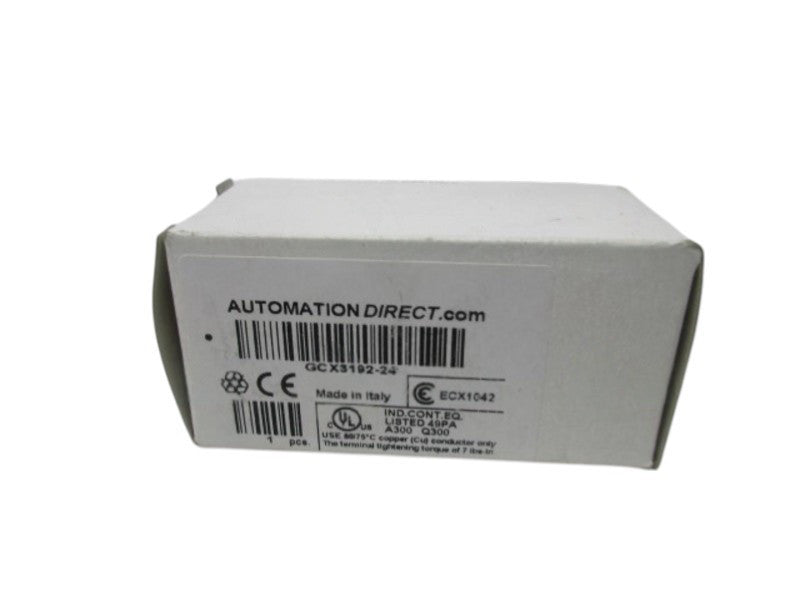 AUTOMATION DIRECT GCX3192-24 PUSHBUTTON (MISSING ACCESSORIES)  NSMP