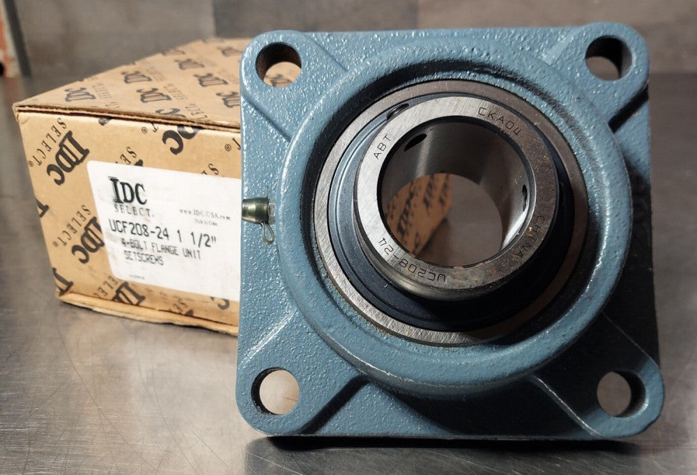 UCF208-24 1-1/2"  4 BOLT FLANGE PILLOW BLOCK BEARING