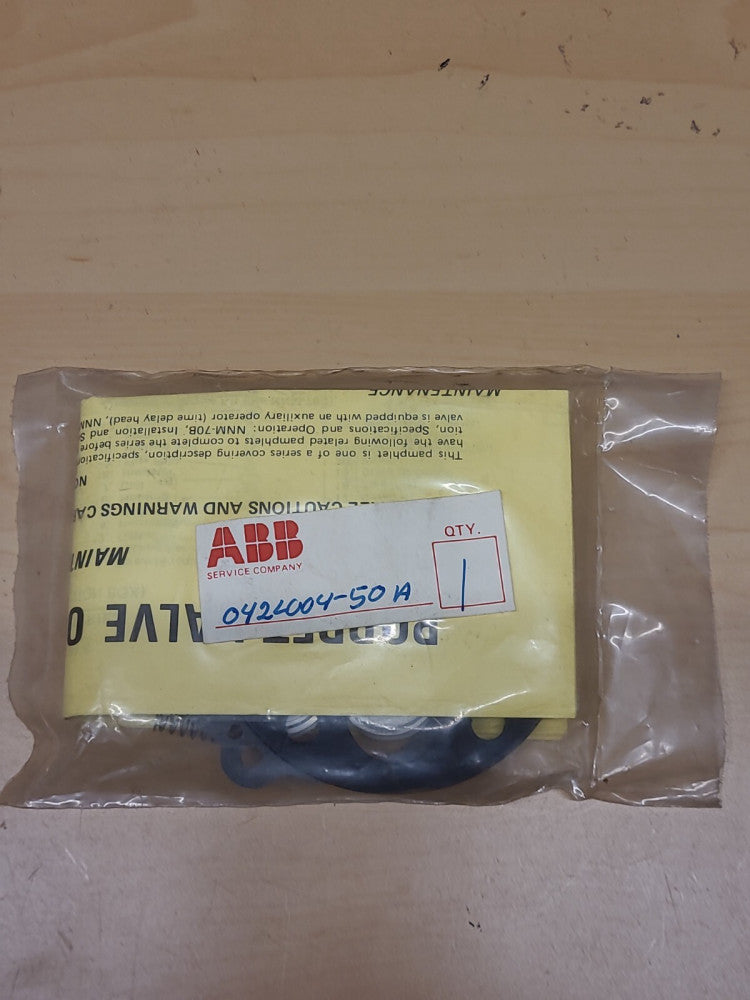 ABB 54614 01 Prospector Poppet Valve Repair Kit 042L004-50A