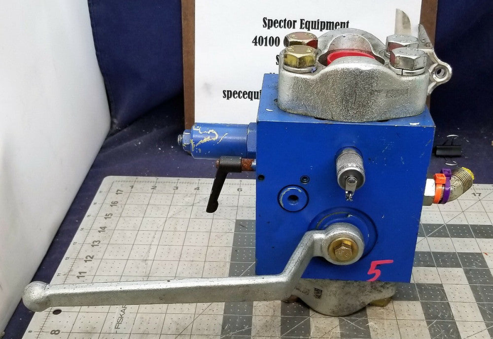 HYDAC Hydraulic Manual Discharge Shut-Off Valve 5075 PSI  SAF32M16-N350F  [B6FL 