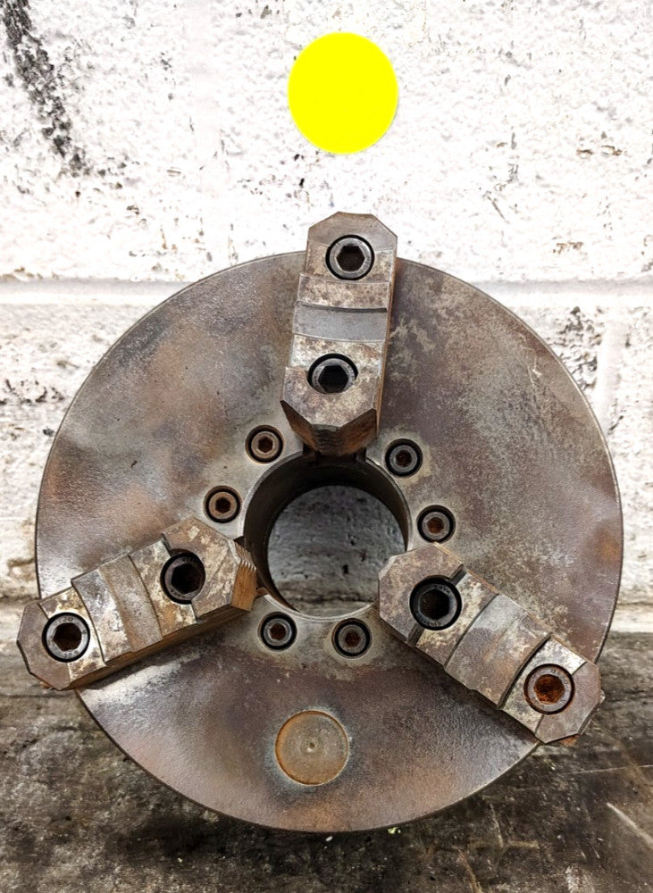 UNBRANDED 3 JAW LATHE CHUCK 10" DIAMETER  CAST IRON