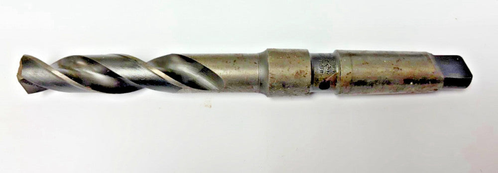 CLE-FORGE #3 MORSE TAPER SHANK DRILL BIT, SIZE 3/4", 2 SPIRAL FLUTE, OAL 8-5/8"