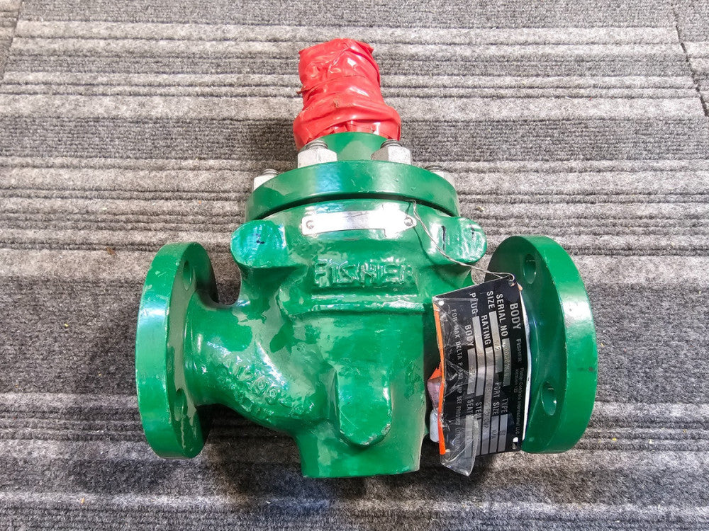 Fisher Controls Type EZ Steel Flanged Globe Valve 1-1/2in CL 150/290 PSI CWP
