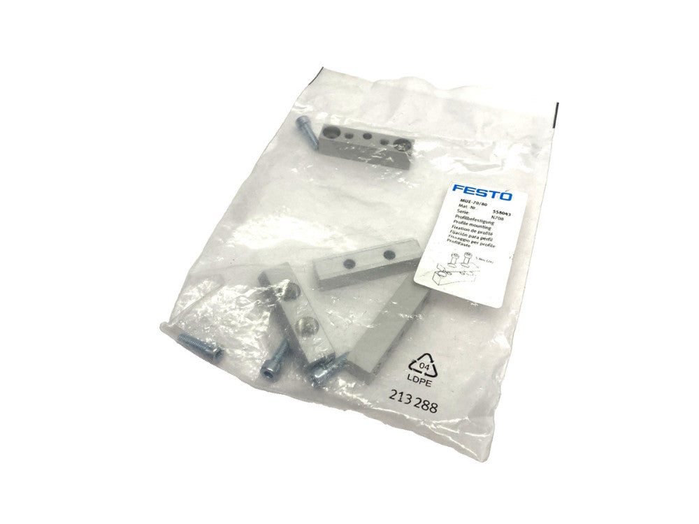 Festo MUE-70/80 Profile Mounting Kit 558043
