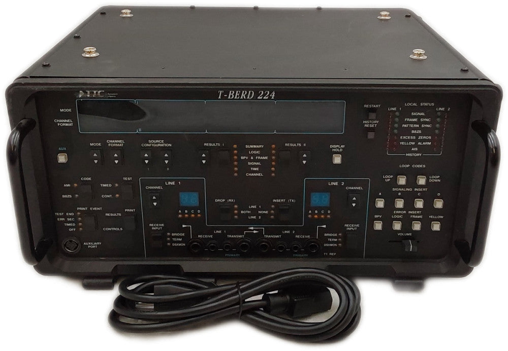 TTC T-BERD 224 PCM Communications Analyzer RF 