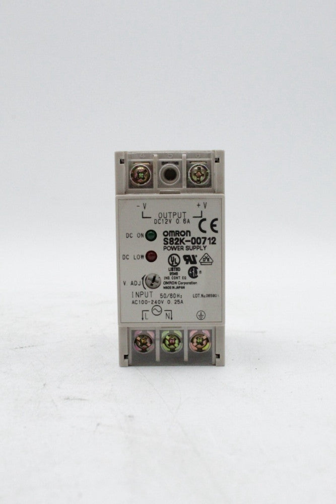 Omron S82K-00712 Power Supply