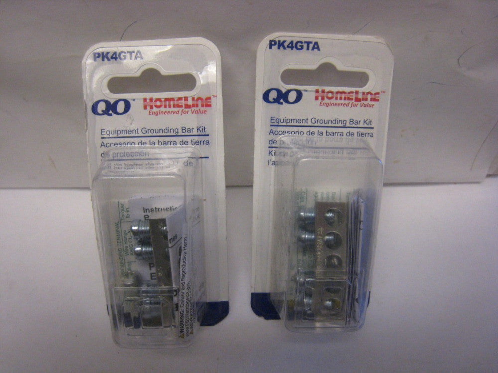 2 yes 2 --SQUARE D PK4GTA  Equipment Grounding Bar 51731 Made USA