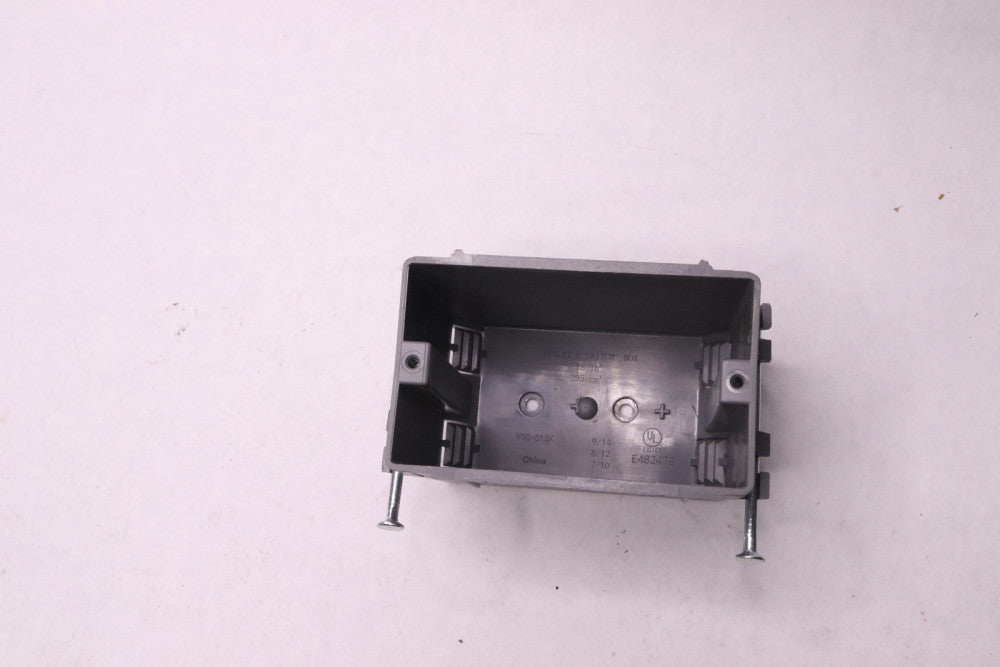 Electrical 1 Gang New Work Box With Nails On YGC-013X
