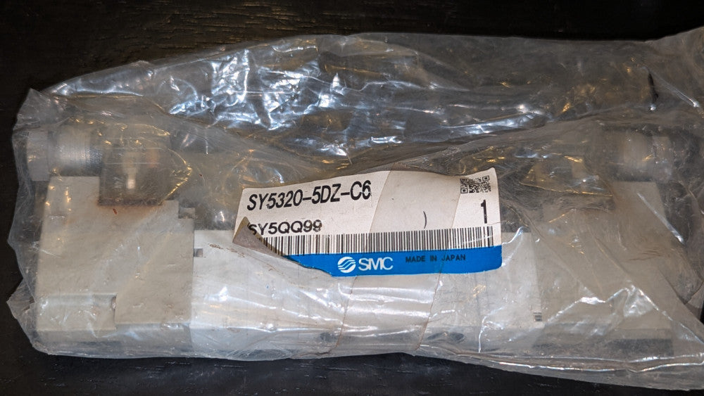 SMC SY5320-5DZ-C6 24VDC Solenoid Valve NEW