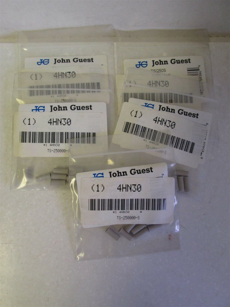 Lot of 50 John Guest 5/16" 150 PSI Plastic Tube Supports NEW