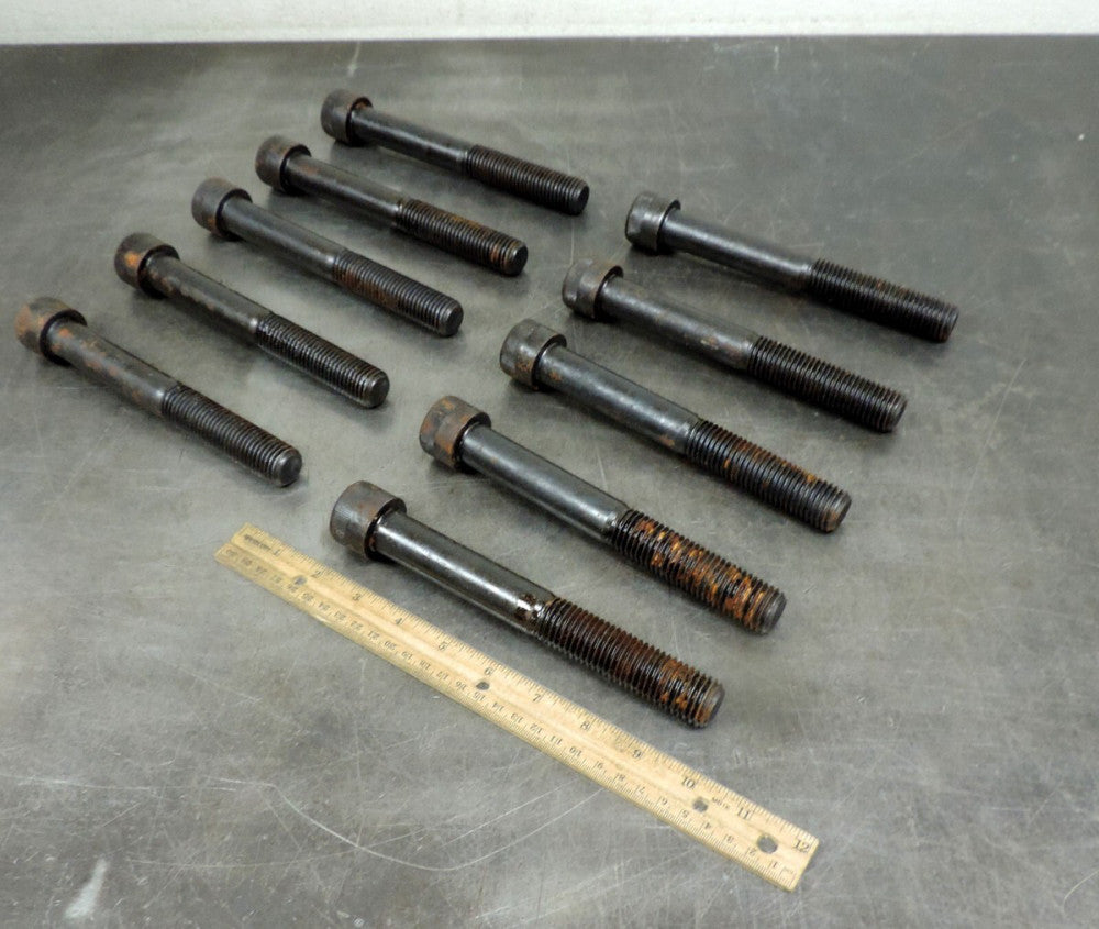 Industrial Kerr Socket Head Cap Bolt Screw 7/8"-9 x 7  Lot of Ten (10)