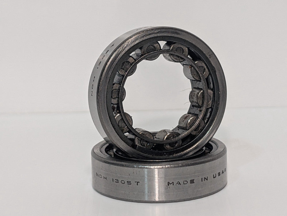 Lot of 2: NDH 130ST, 130-ST Roller Cage Ball Bearings, Made in USA