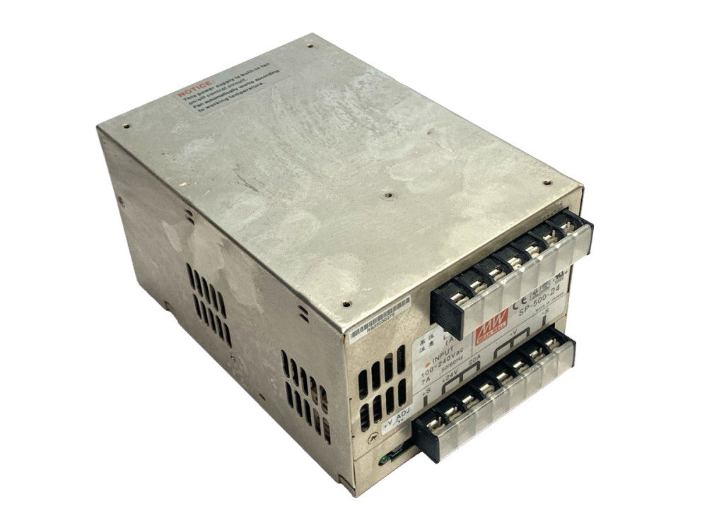 Mean Well SP-500-24 Switching Power Supply 24V 20A 100-240VAC