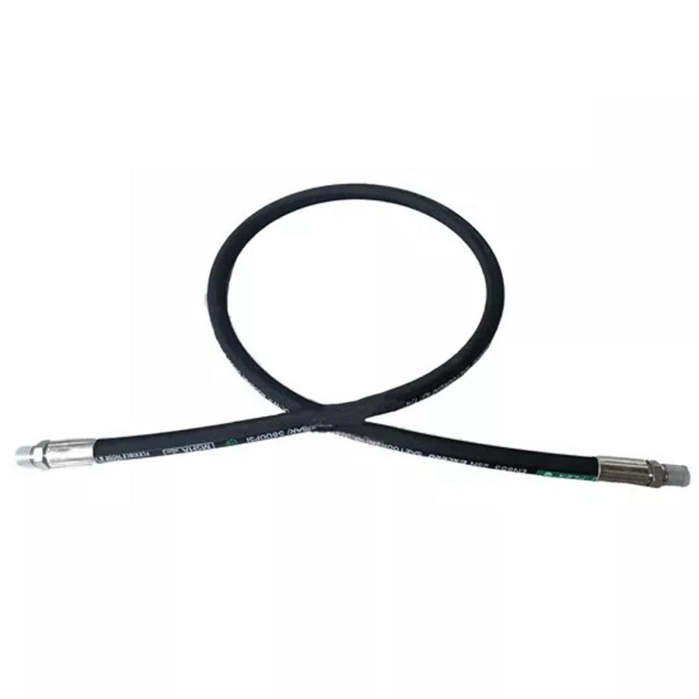 3/4" x 84"   2-Wire 3,118 PSI hydraulic hose assembly with 2 male pipe fittings