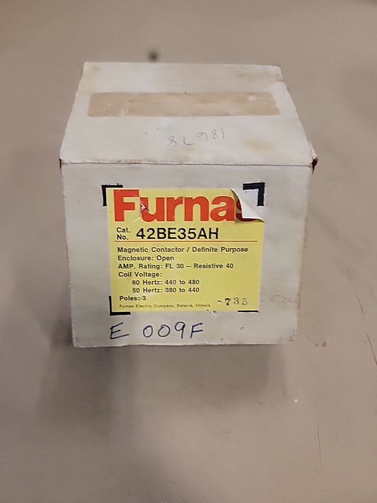 Furnas Electric 42BE35AH Contactor 75D55123H
