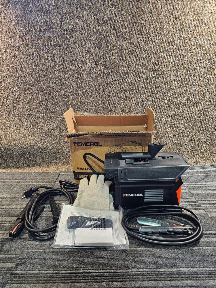 FEMEROL MMA130R Stick Welder, Mini and Portable MMA Welder ARC Digital Machine