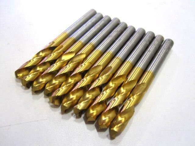 Guhring 5.6 mm. x 28.70 mm. x 66.80 mm. OAL HSCO Drill Bits - Lot of 10 