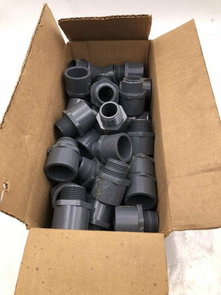 Spears 836-010 1" PVC Male Insert Adapter -Lot of 46 Pieces