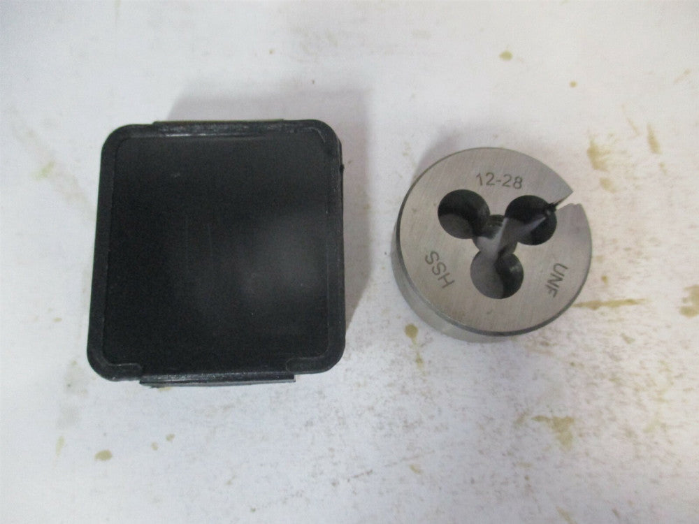 (314-1136) #12-28 UNF x 1" OAL High Speed Steel Round Adjustable Die 