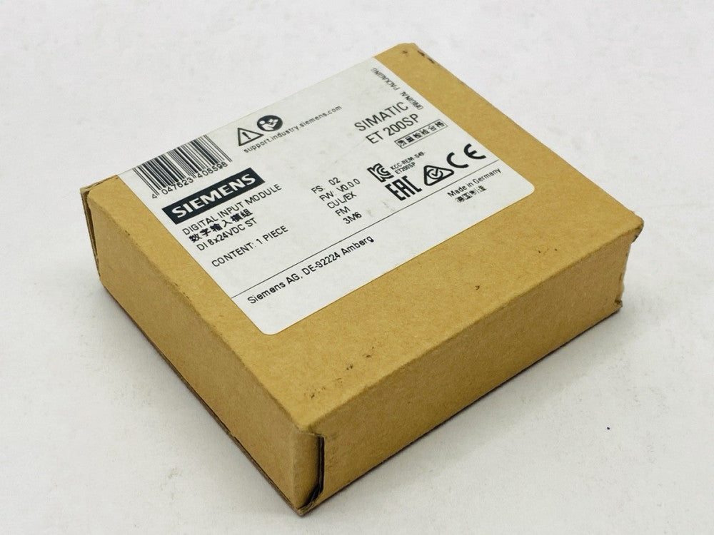 Siemens 6ES7131-6BF01-0BA0 SIMATIC ET200SP Digital Input Module