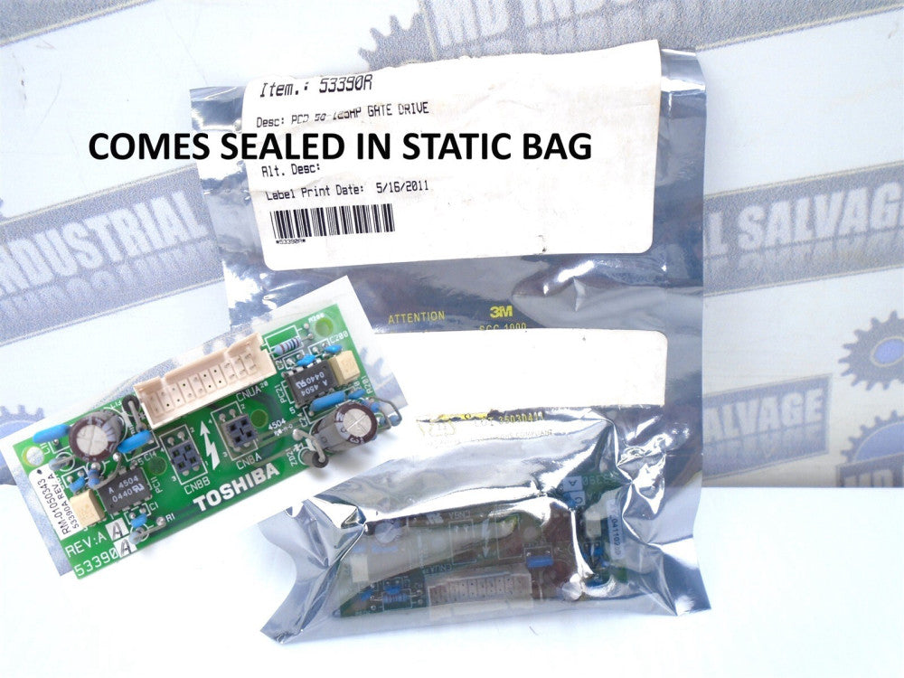 Toshiba - 53390A - PCB CONTROL BOARD G7 SPEED DRIVE - 50-125HP GATE DRIVE - NEW