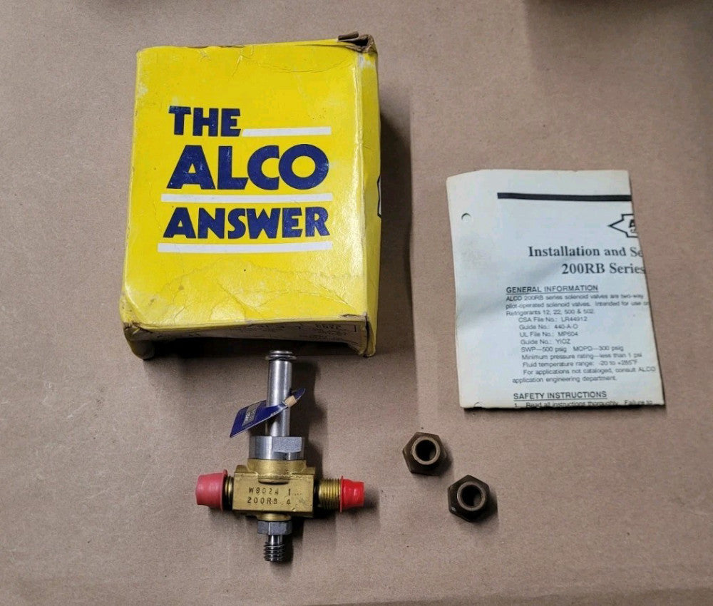 Alco 200RB 4F3-T Refrigerant Solenoid Valve Less Coil