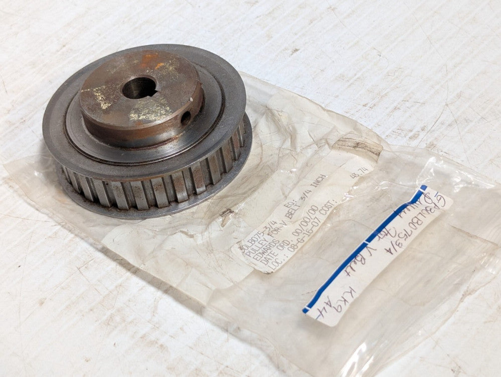 Edwards 30LB75-3/4 Pulley for V-Belt
