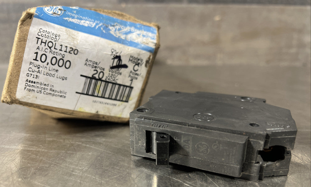 Nos Surplus GE THQL1120 Circuit Breaker. Price Per Unit