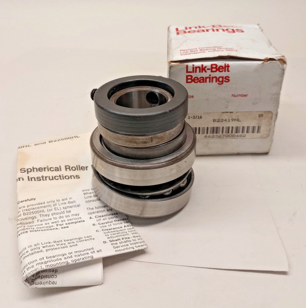 Link-Belt B22419HL Insert Roller Bearing Assembly 1-3/16 (1.1875) bore Timken