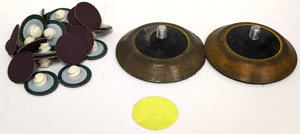 ASSORTMENT LOT ABRASIVE DISCS/PADS ****LOT OF 23****