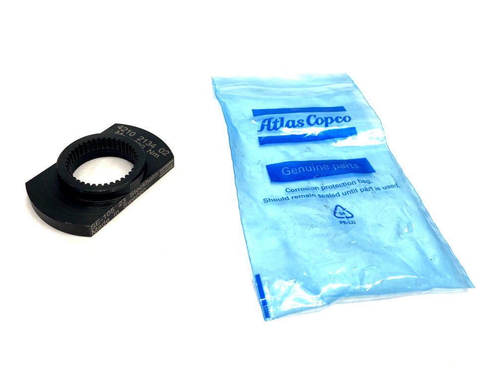 Atlas Copco 4210213402 Reaction Bar Spline Type 2,​ 70x41x14 mm Max 200 Nm