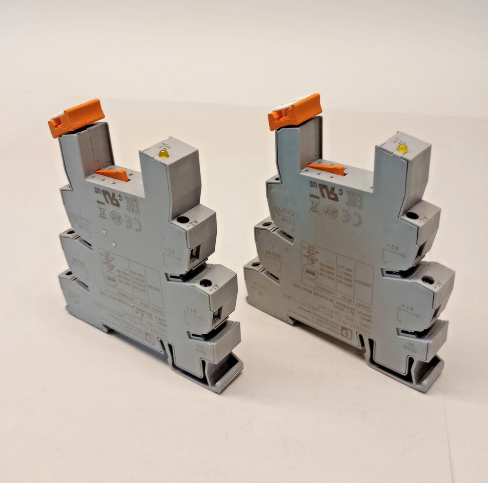 Phoenix Contact 2967057 Used Relay Base PLC-BSC-24DC/1-1/ACT (Pack of 2)