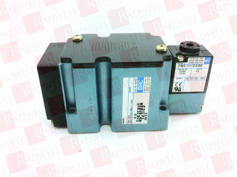 MAC VALVES INC 6311D-000-PM-111DA / 6311D000PM111DA (BRAND NEW)