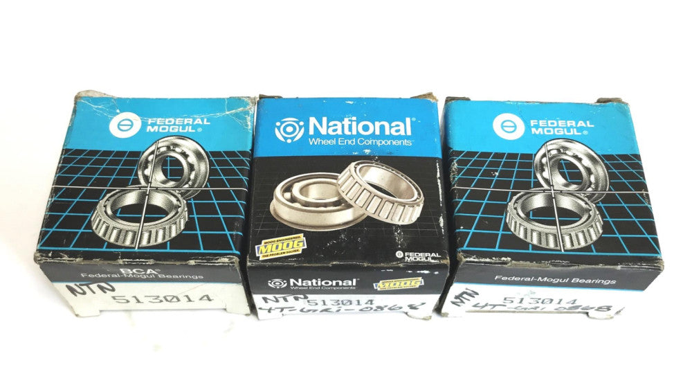 National/Federal Mogul Front Wheel Bearing 513014 [Lot of 3] NOS