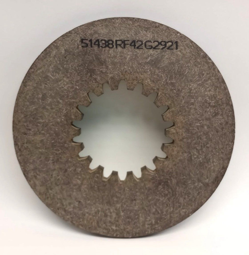 Disc 51438RF42G2921 Brake/Clutch Disc 7"OD 3/8" Thick 18Spline 3-5/16" Spline
