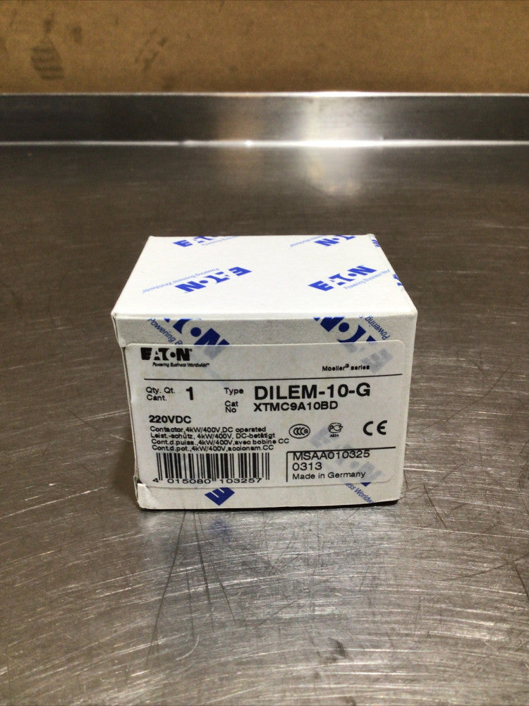 Eaton/Moeller DILEM-10-G XTMC9A10BD Contactor, NOS Surplus