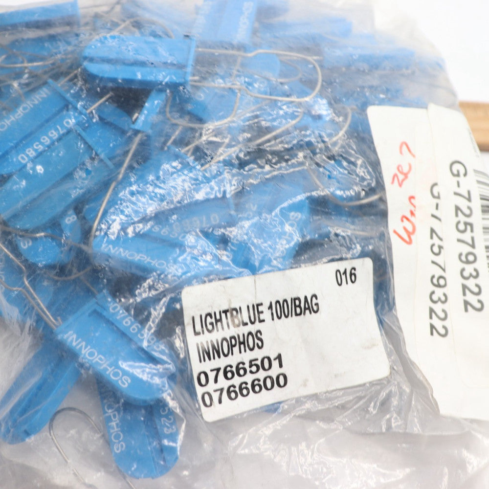 (100-Pk) Innophos Security Tags Light Blue 0766201