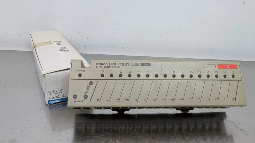 Omron B7A-T6B1 PLC Link Terminals NPN 19ms
