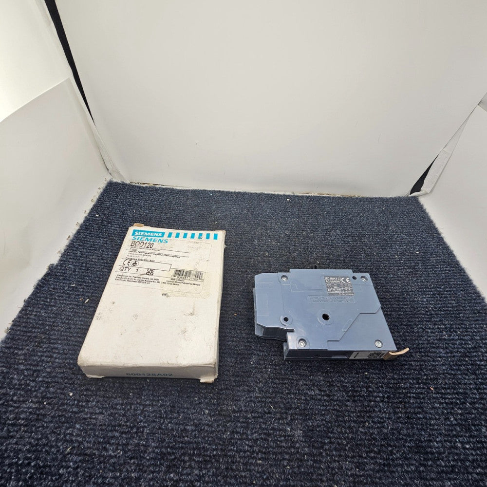 Siemens BQD120 20-Amp Single Pole 277V AC / 125V DC 14KAIC Bolt in Breaker