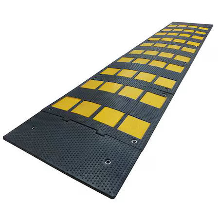 Zoro Select 29Nh26 Speed Bump, Rubber, 1 1/8 In Height, 9 Ft Length,