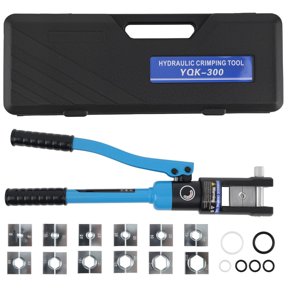 Hydraulic Wire Terminal Crimper 8-300MM For Electrical Cables With 16 MT Output