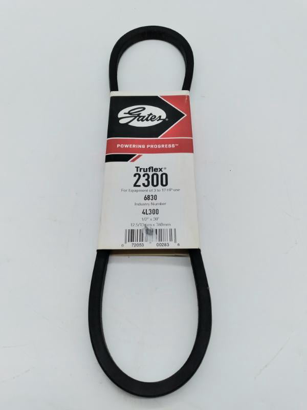 NEW Gates 2300 Truflex® V-Belt 1/2" X 30" 4L300 