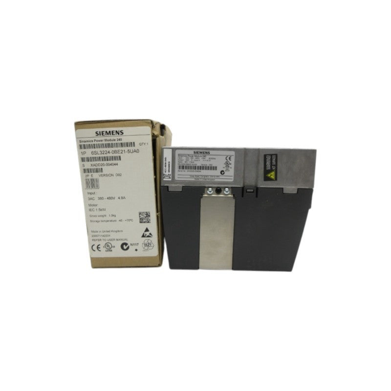 SIEMENS 6SL3224-0BE21-5UA0 380-480V 4.8A NSMP