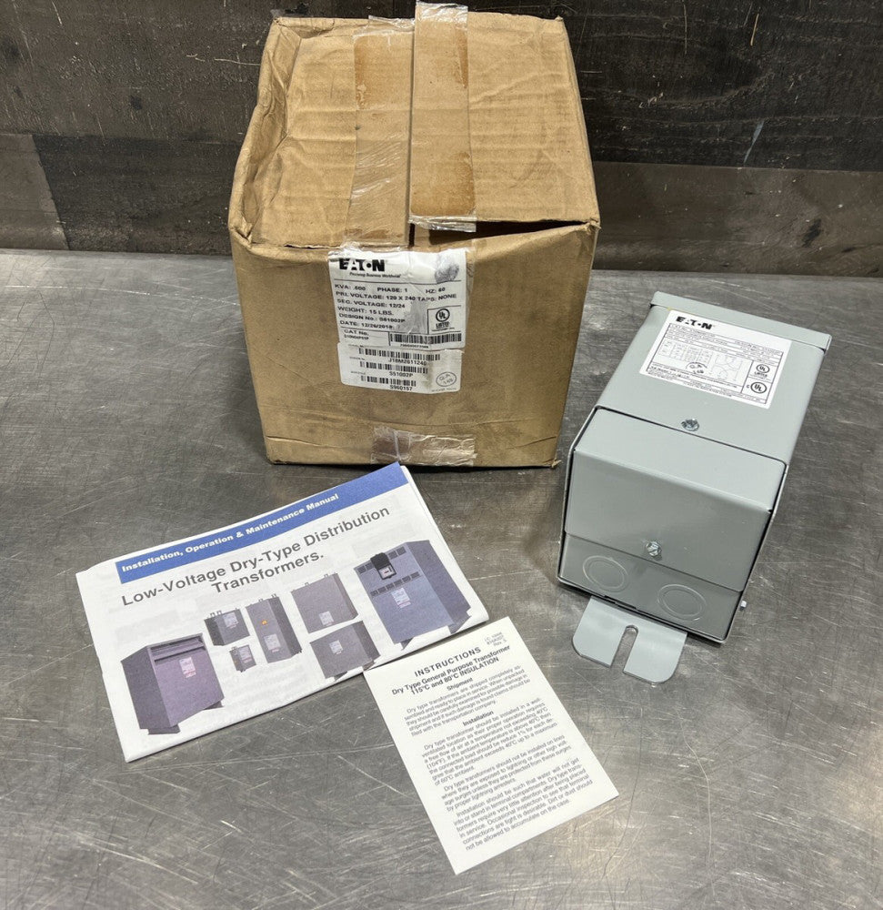Eaton S10N04P51P Boost/Buck Encapsulated Transformer .5KVA Nos Surplus