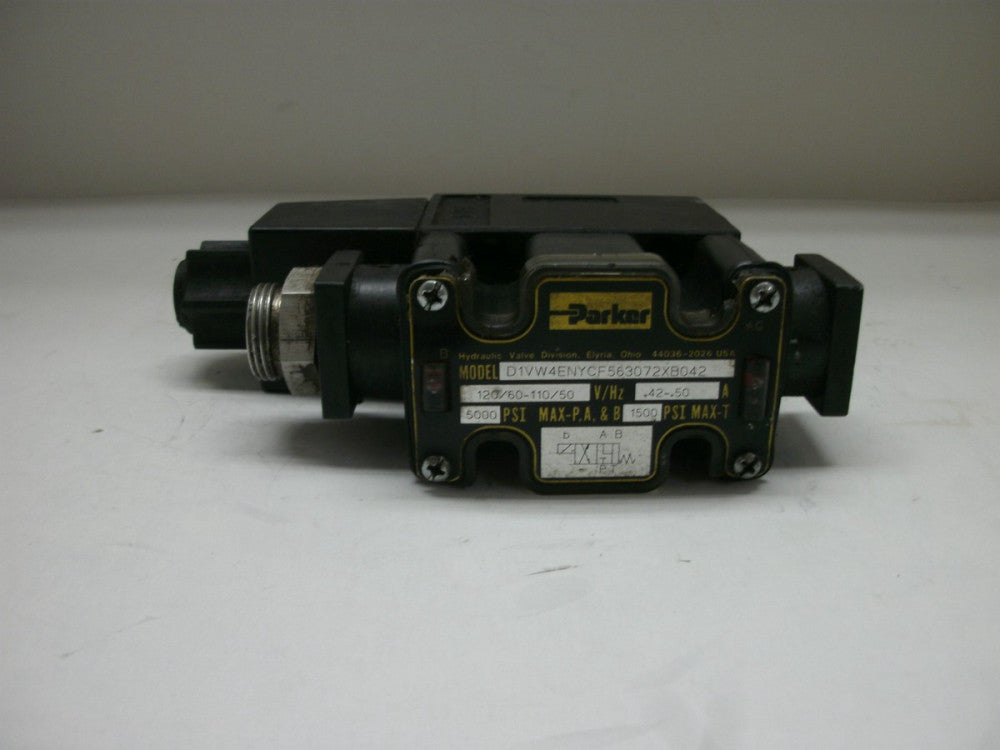 PARKER D1VW4ENYCF563072XB042 HYDRAULIC DIRECTIONAL CONTROL VALVE 120/60-110/50 
