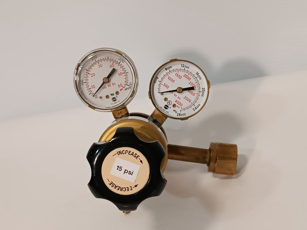 Harris GP402-50-320 Two-Stage General Purpose Regulator with Needle Valve & HB