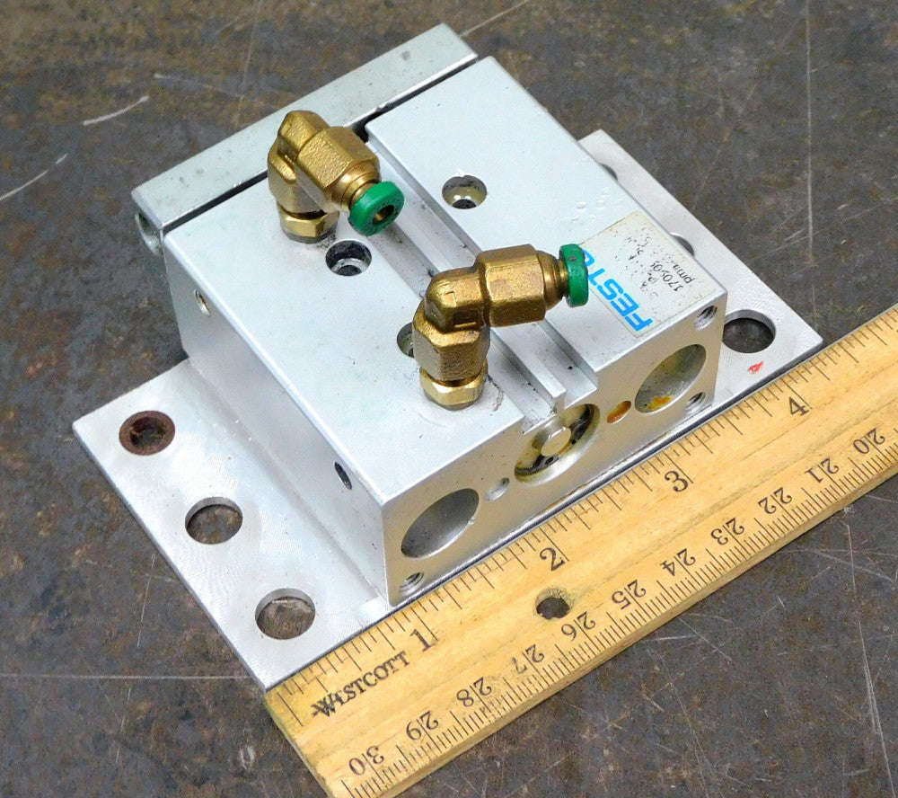 Festo - DFM-16-25-P-A-KF 170909 Dual Rod Guided Air Cylinder Linear Slide