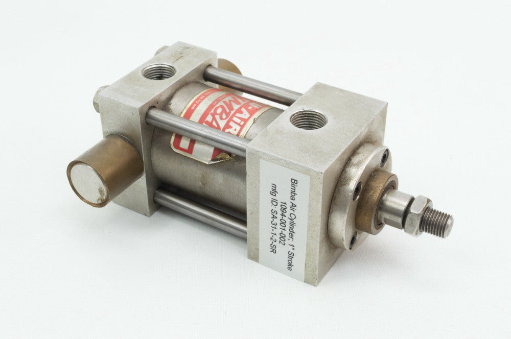 Bimba SA-31-1-2-SP Pneumatic Air Cylinder Actuator 1" Stroke