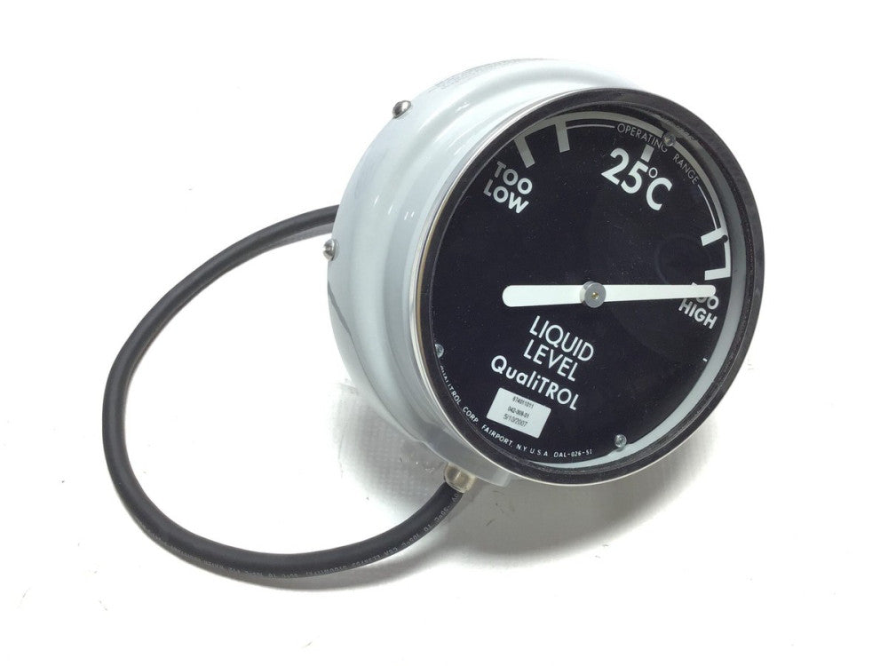 Qualitrol DAL-026-49 Liquid Level Gauge Operating Range 25°C