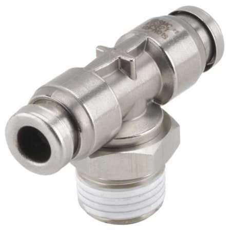 Smc Kqg2t07-N01s 1/8" X 1/4" Tube X Mnpt Ss Male Branch Tee